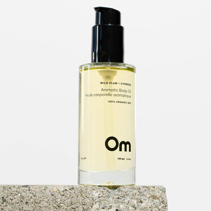 OM Organics | Wild Plum + Cypress Aromatic Body Oil