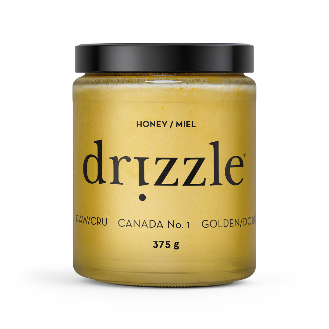 Drizzle Honey - Golden Raw Honey – 375 g (12 oz)