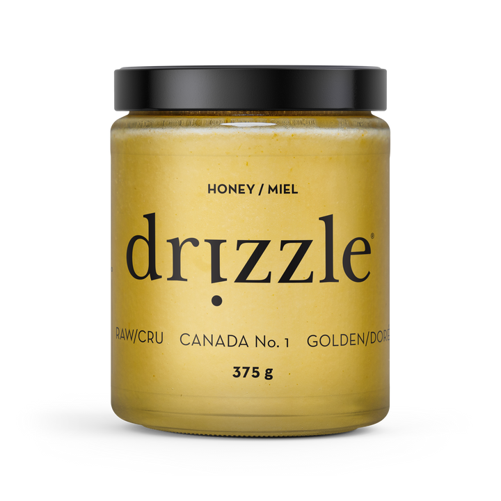 Drizzle Honey - Golden Raw Honey – 375 g (12 oz)