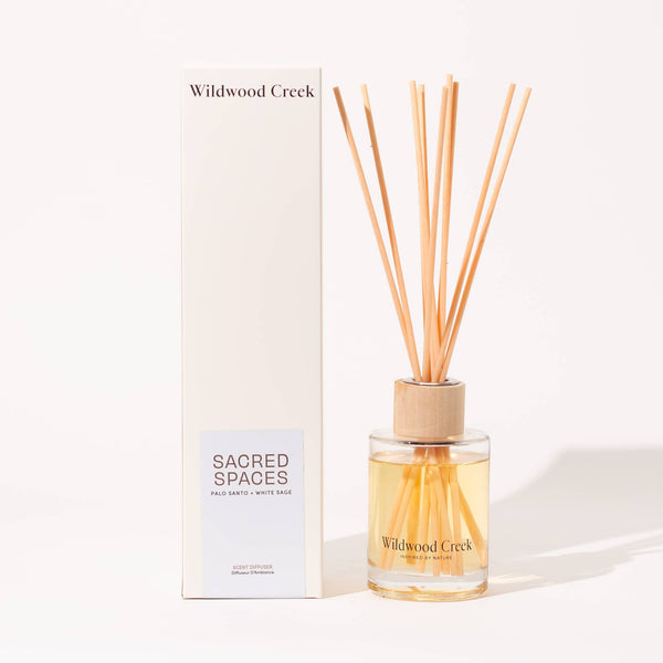 Palo Santo & Sage Reed Diffuser | Sacred Spaces | WILDWOOD