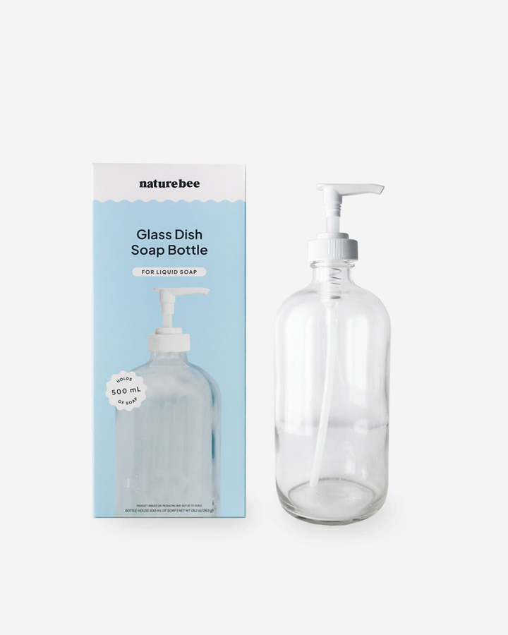 Glass Dish Soap Bottle | NATURE BEE