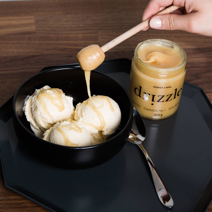 Drizzle Honey - Golden Raw Honey – 375 g (12 oz)