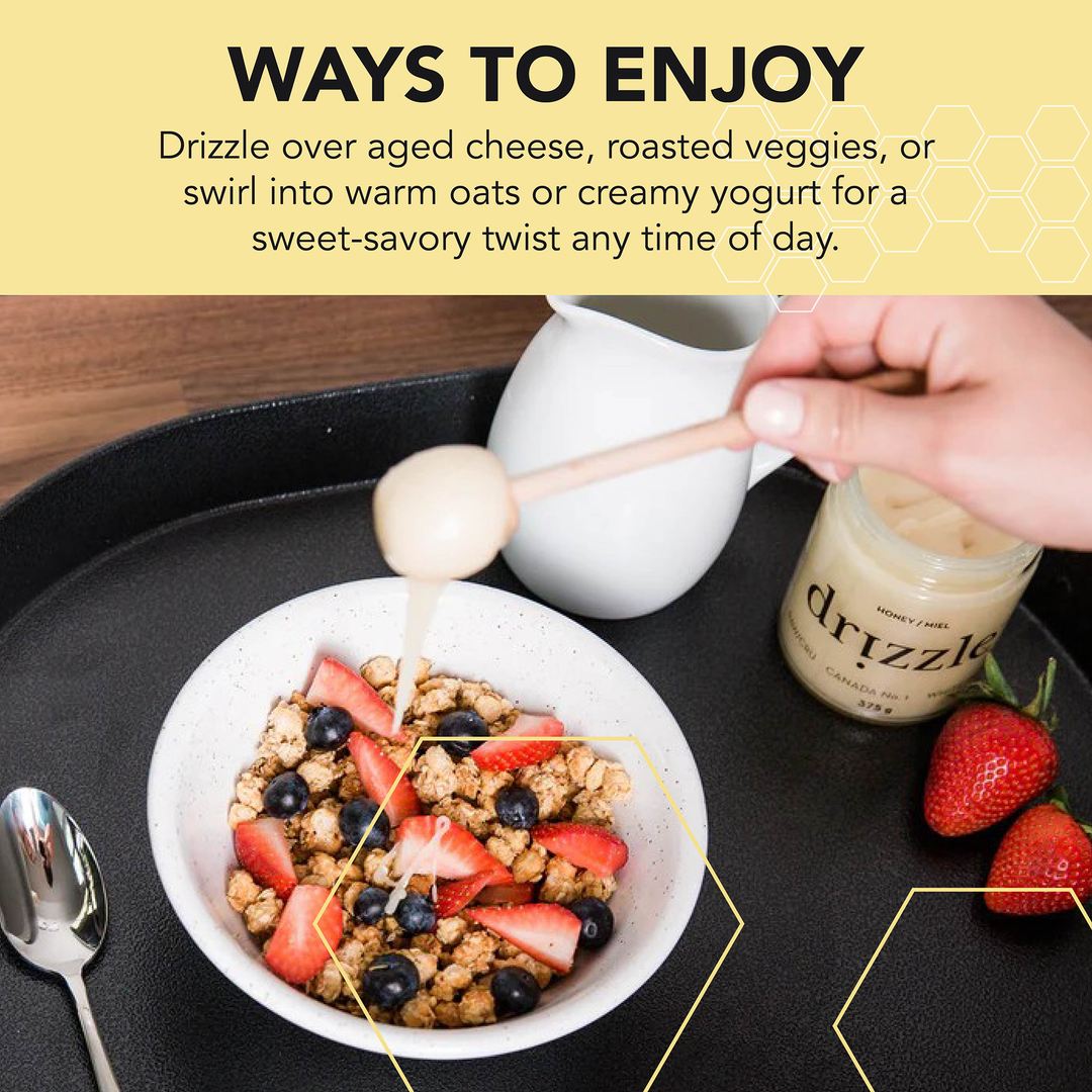 Drizzle Honey - White Raw Honey