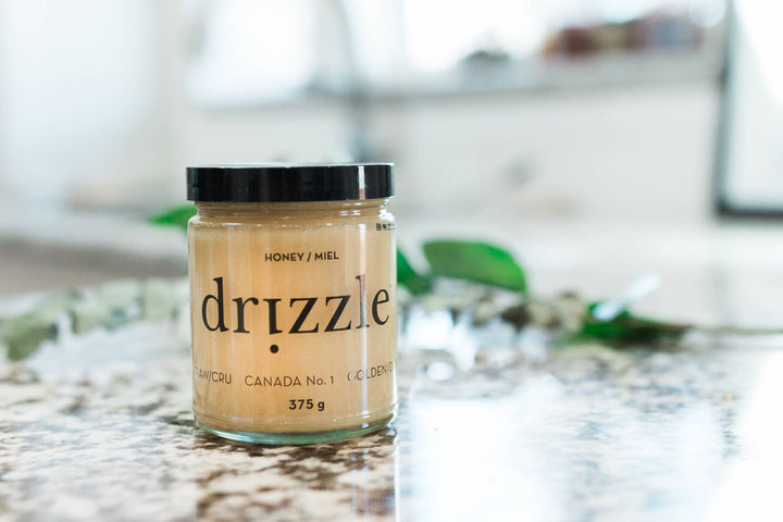 Drizzle Honey - Golden Raw Honey – 375 g (12 oz)