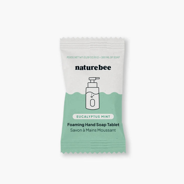 Foaming Hand Soap Refill Tablet | Eucalyptus Mint | NATURE BEE