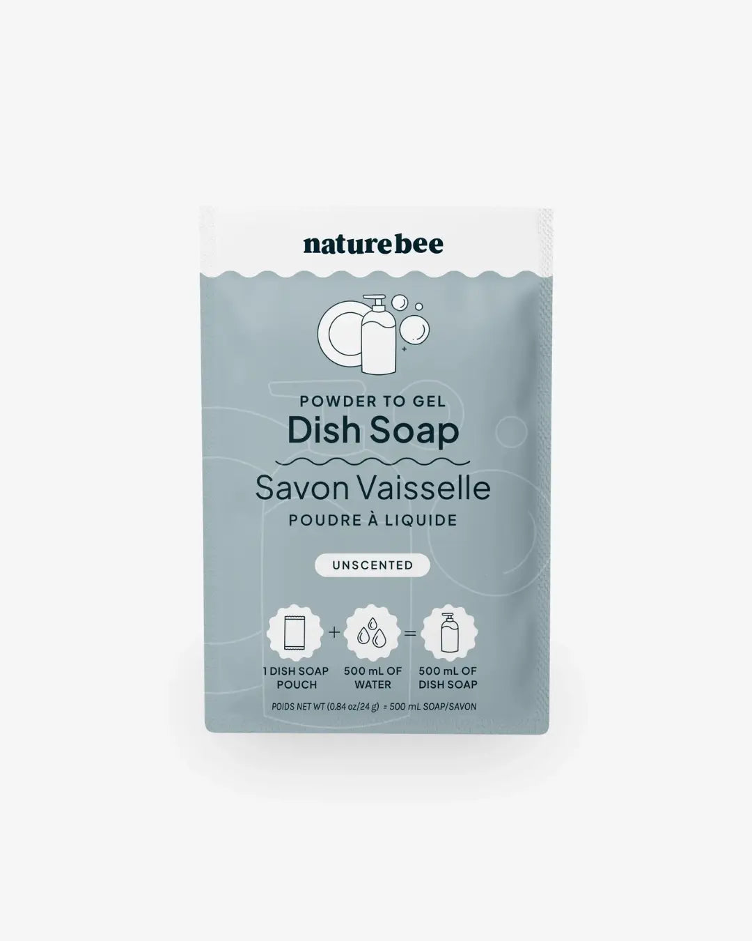 NATURE BEE - Dish Soap Refills - Powder to Gel