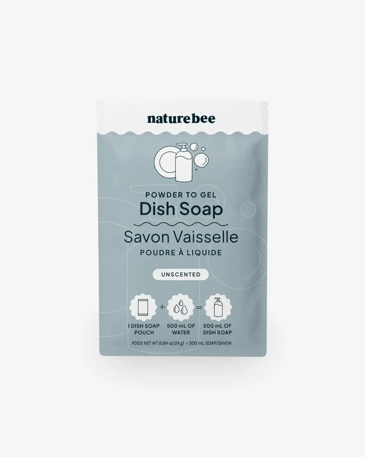 NATURE BEE - Dish Soap Refills - Powder to Gel