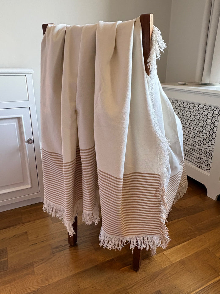 Recycled Cotton Throw | SAHARA