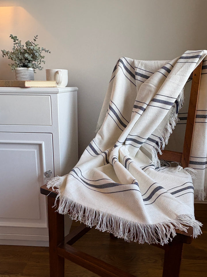Recycled Cotton Throw | HAMPTON