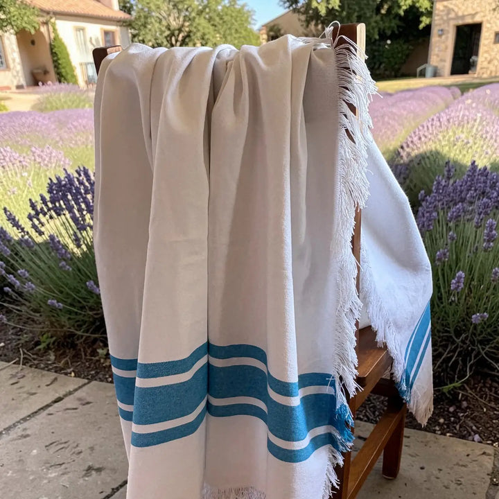 Handwoven Cotton Throw | PROVENCE