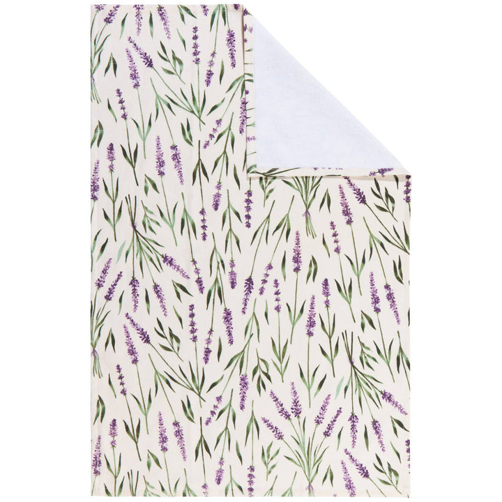 Lavender Terry Dishtowel