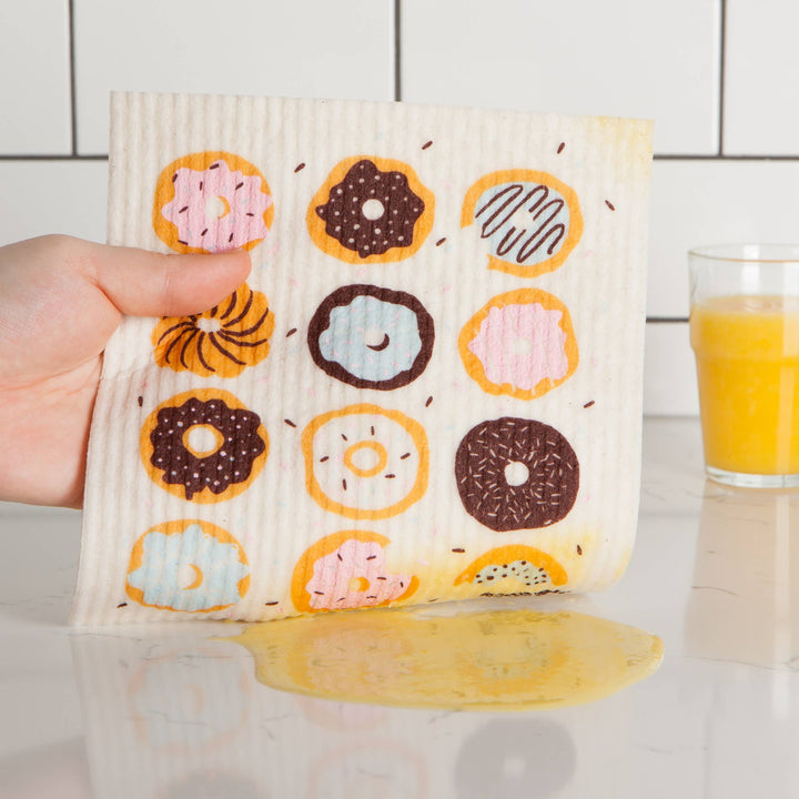 Authentic Swedish Dishcloth | Donuts - Curated Joy | Natural Home