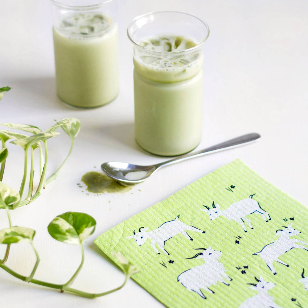 Authentic Swedish Sponge Dishcloth | Goats - Curated Joy | Natural Home