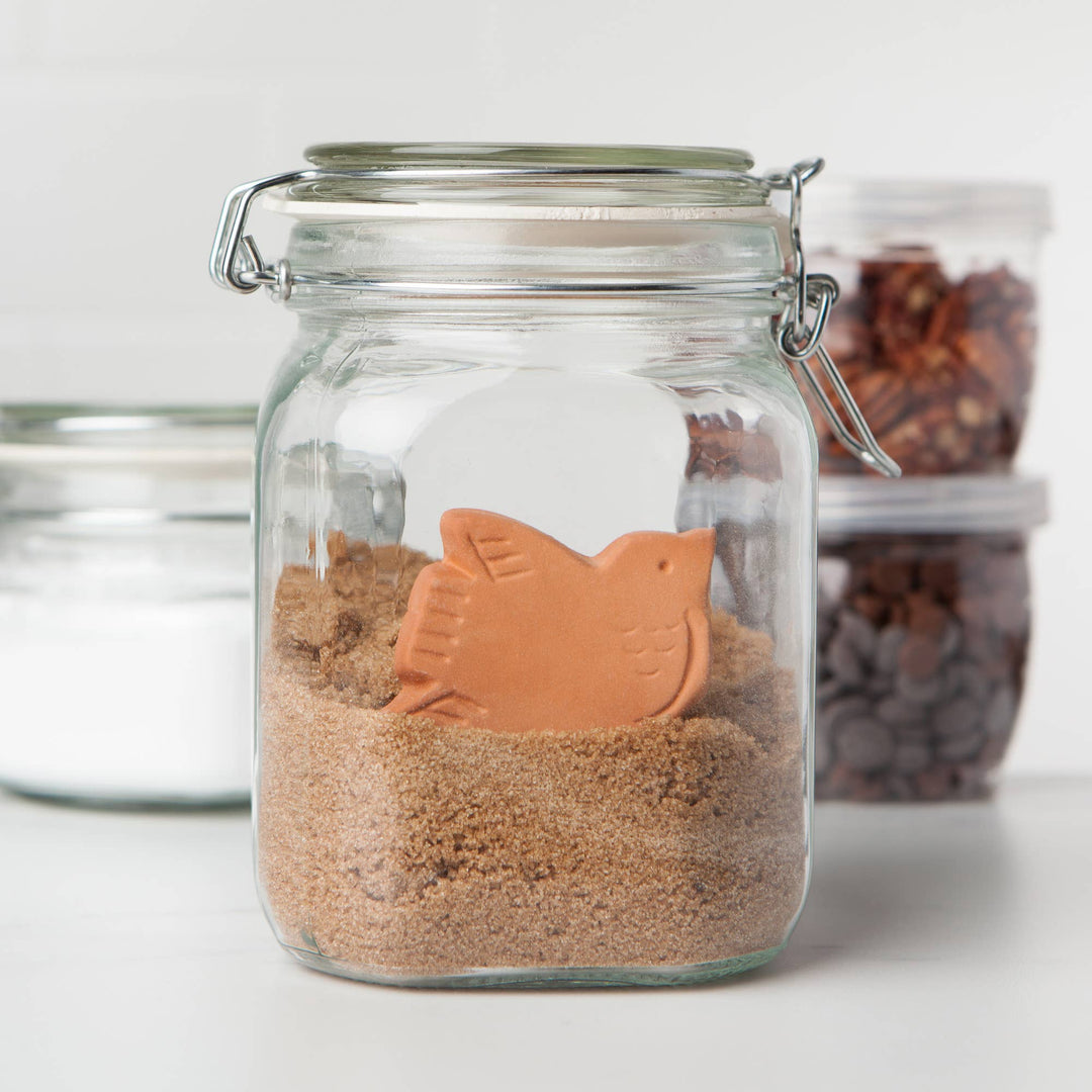 Bertie Bird Terracotta Sugar Saver - Curated Joy | Natural Home