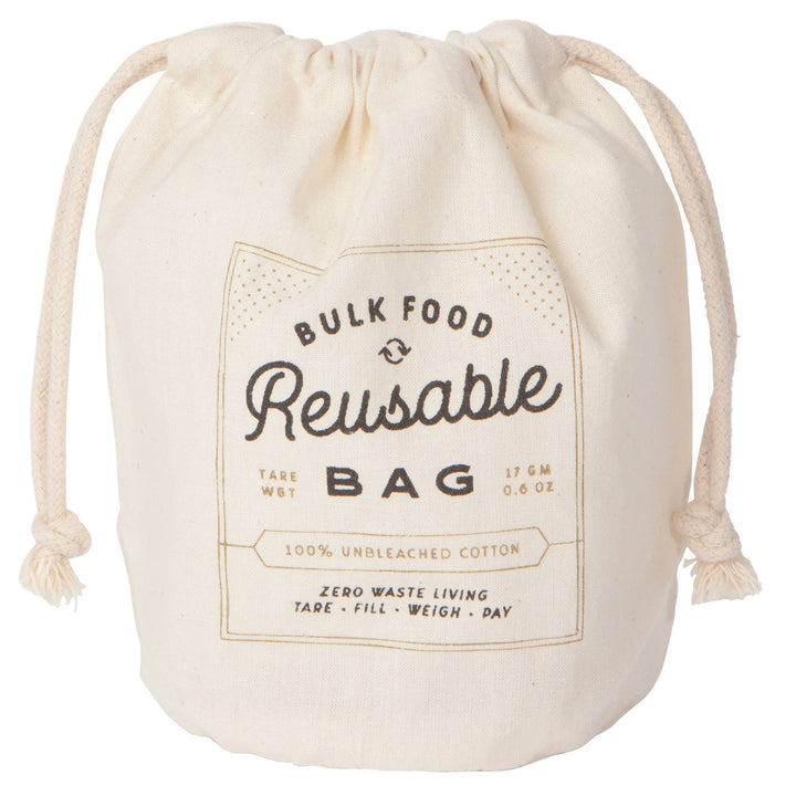 Bulk Reusable Cotton Grocer Bags Set of 2 - Curated Joy | Natural Home