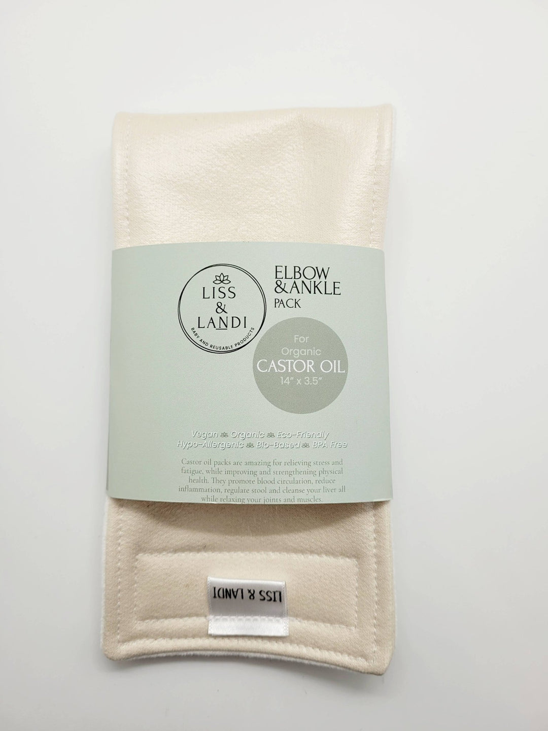 Castor Oil Pack - Ankle/Elbow - Curated Joy | Natural Home