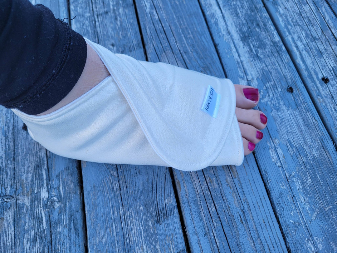 Castor Oil Pack - Foot - Curated Joy | Natural Home