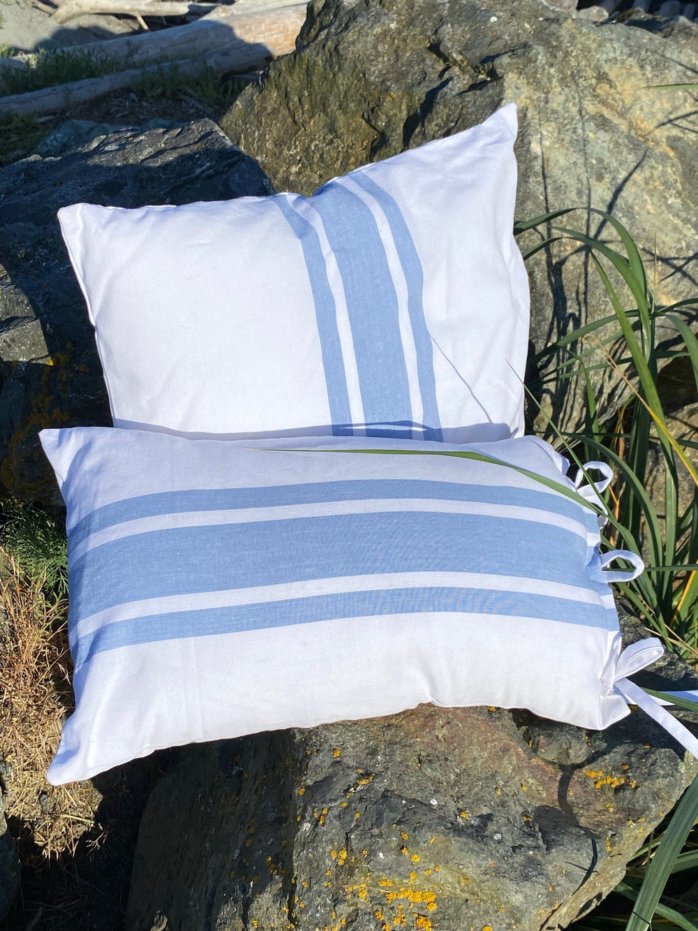 Coastal Farmhouse Cotton Cushion Covers - Curated Joy | Natural Home