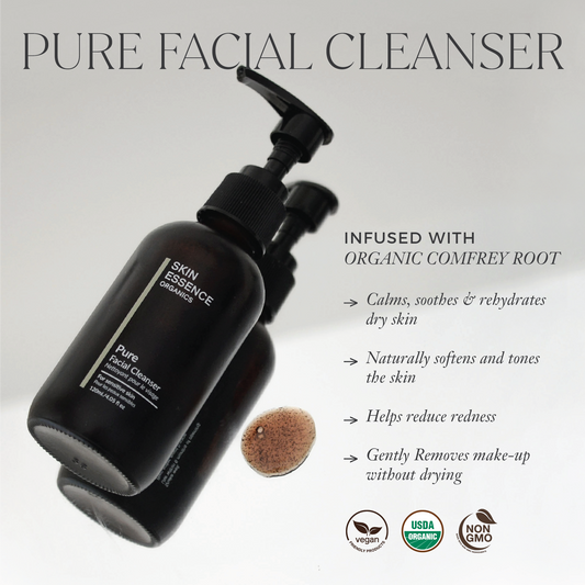 Pure - Organic Gentle Facial Cleanser (For Dry or Sensitive Skin)