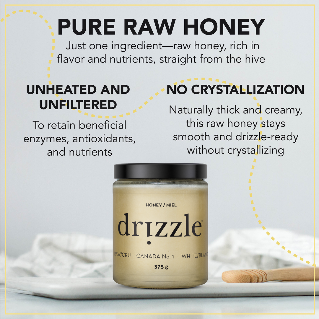 Drizzle Honey - White Raw Honey