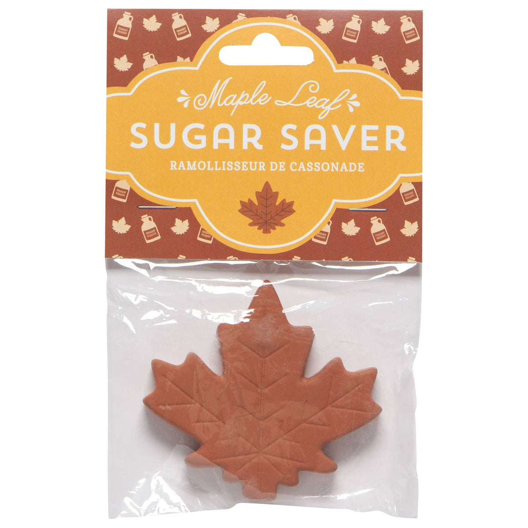 Maple Leaf Terracotta Sugar Saver