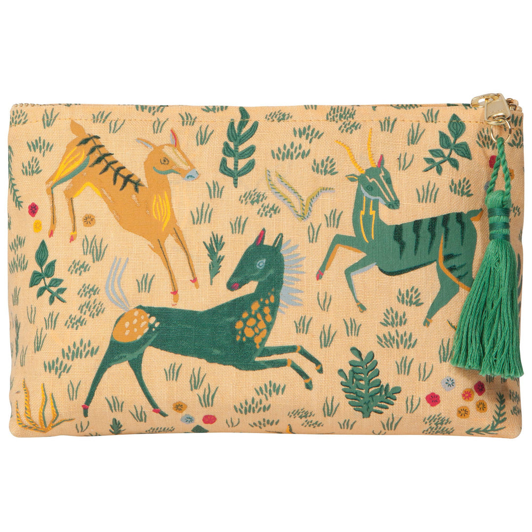 Danica Studio Boundless Cotton Cosmetic Bag Small - Curated Joy | Natural Home