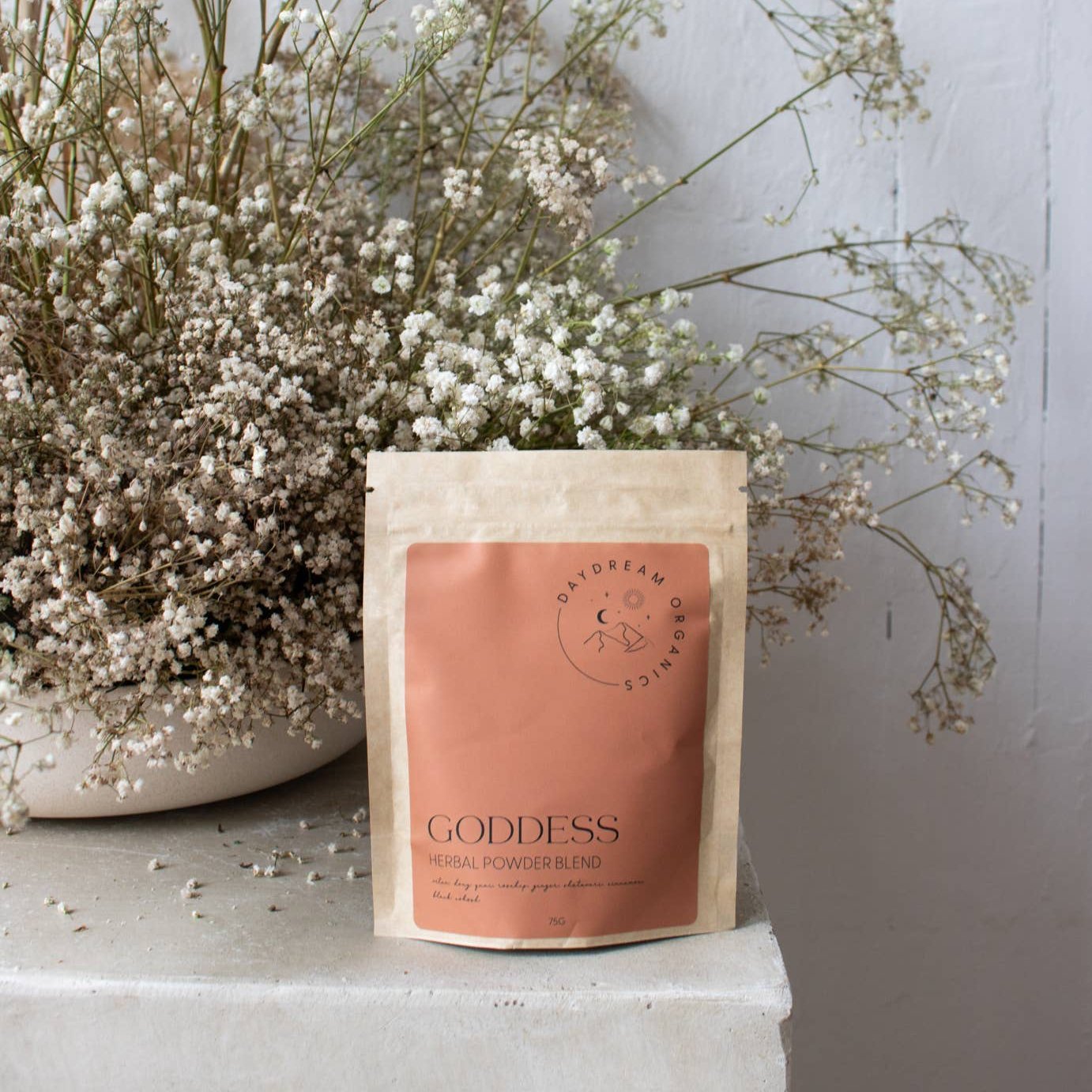 Daydream Organics| Goddess Herbal Powder Blend - Curated Joy | Natural Home