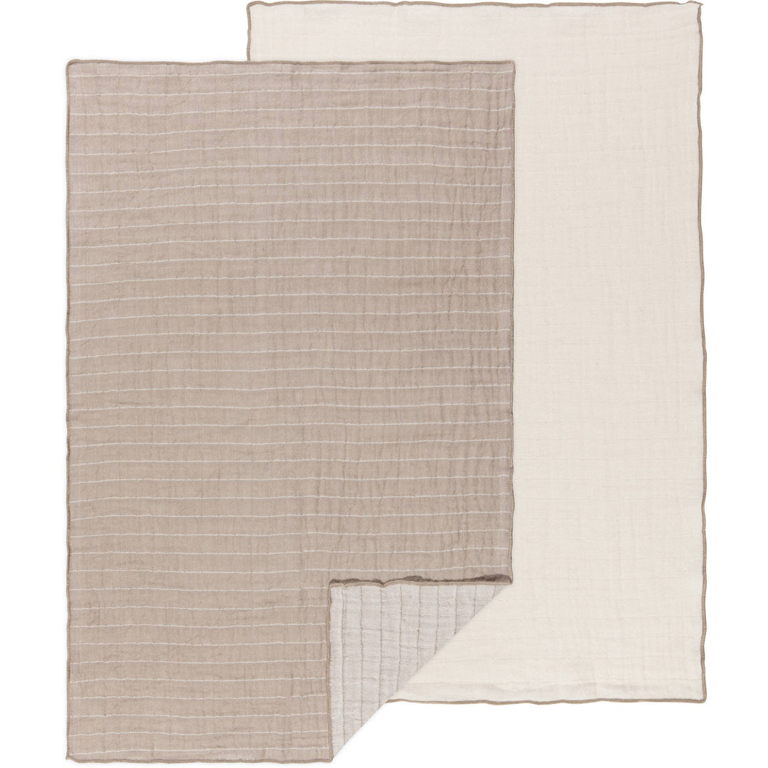 Dove Gray Double Gauze Dishtowels Set of 2 | Medley - Curated Joy | Natural Home