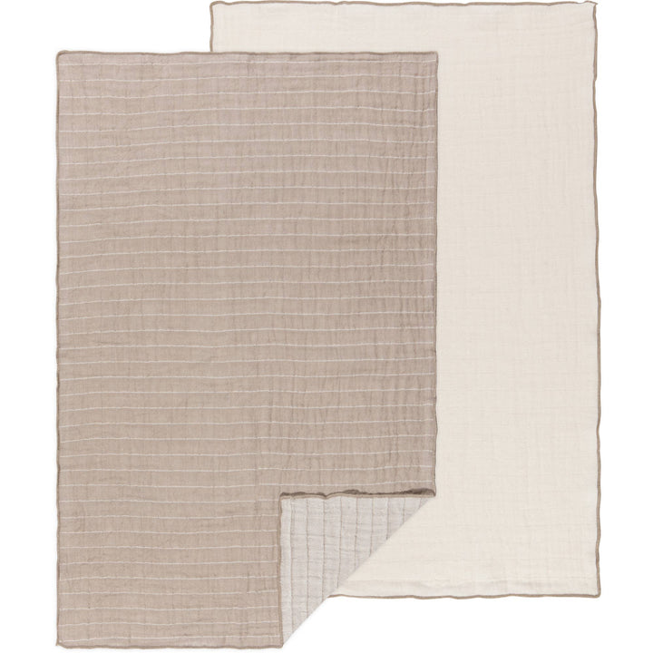 Dove Gray Double Gauze Dishtowels Set of 2 | Medley - Curated Joy | Natural Home