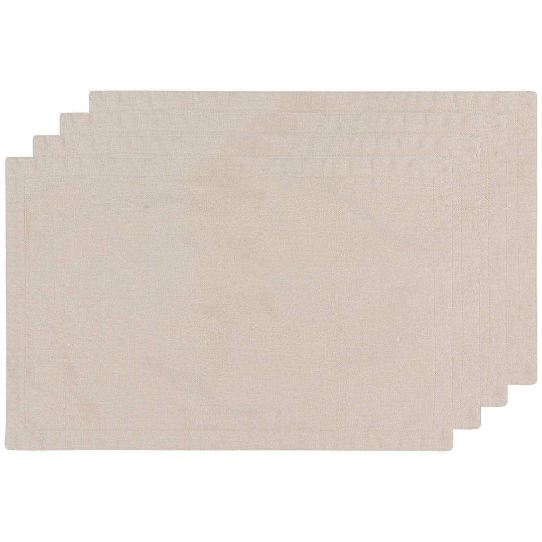 Dove Gray Stonewash Placemats Set of 4 | Medley - Curated Joy | Natural Home