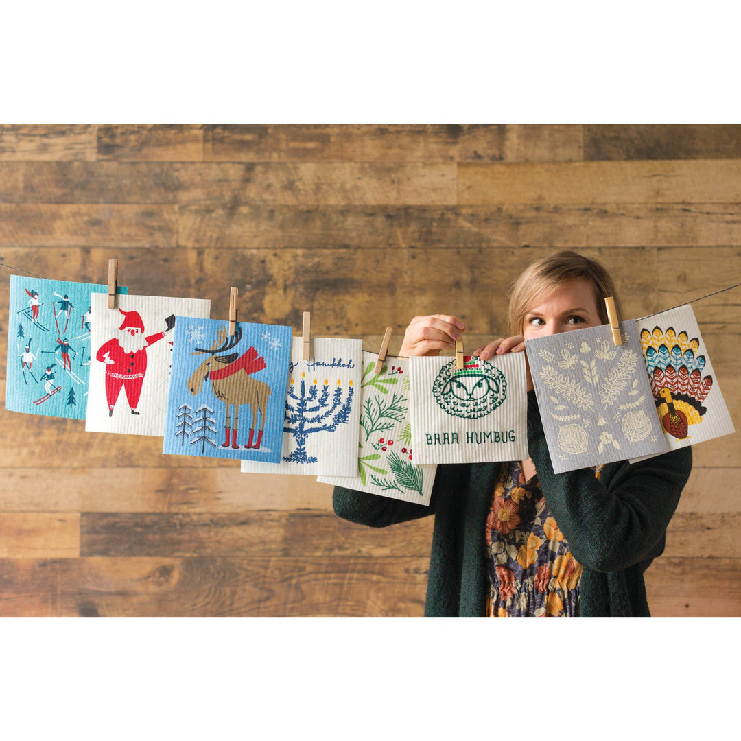 Laurel Swedish Dishcloth