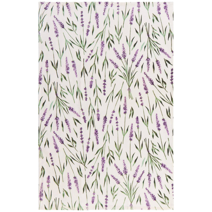 Lavender Terry Dishtowel