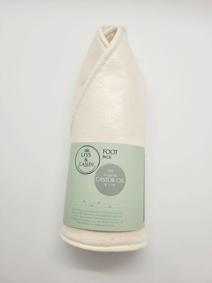 Castor Oil Pack - Foot