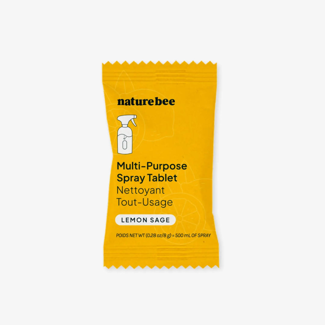 Multi-Purpose Cleaning Spray Refill Tablet | Sweet Citrus | Nature Bee