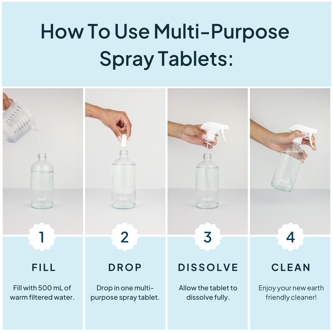 Multi-Purpose Cleaning Spray Refill 2-Pack | Sweet Citrus | NATURE BEE