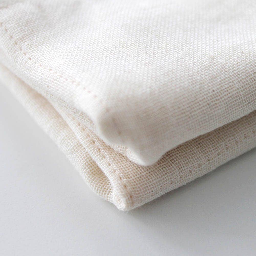 Nawrap Organic Cotton Face Towel | Made in Japan | Ivory