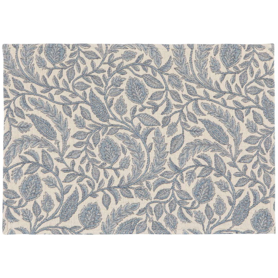 Larkspur Topiary Placemat | Cotton
