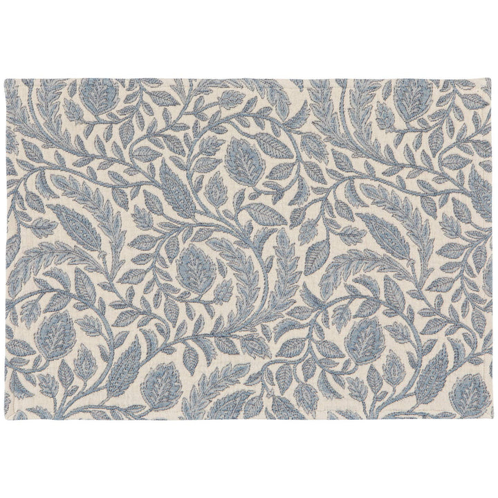 Larkspur Topiary Placemat | Cotton