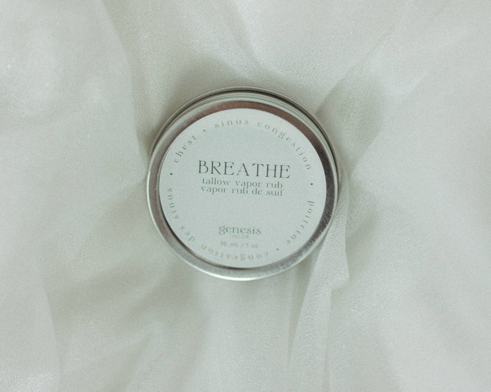 Genesis Breathe Tallow Vapor Rub - Curated Joy | Natural Home