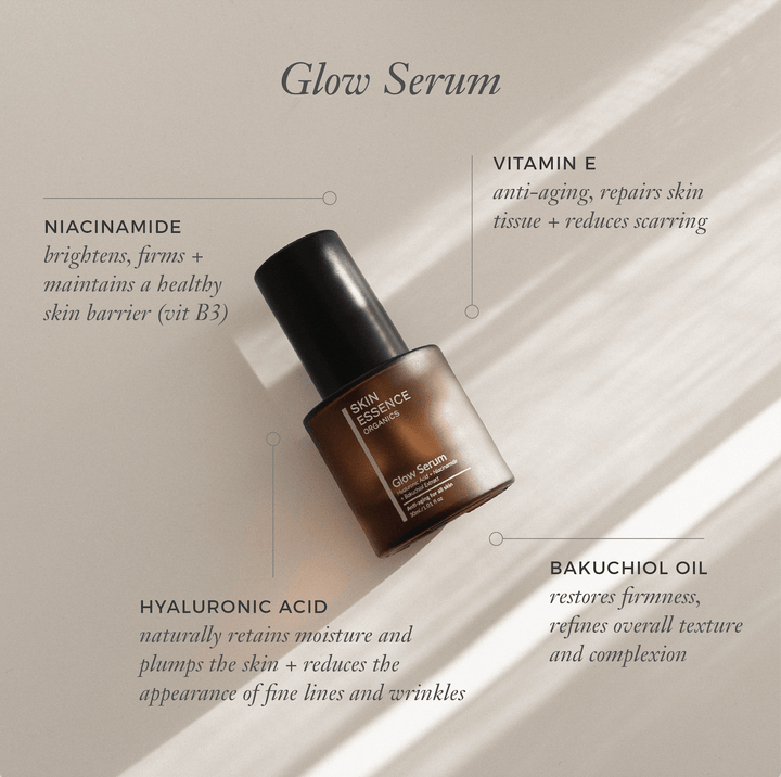 Glow Serum - Hyaluronic Acid + Niacinamide - Curated Joy | Natural Home