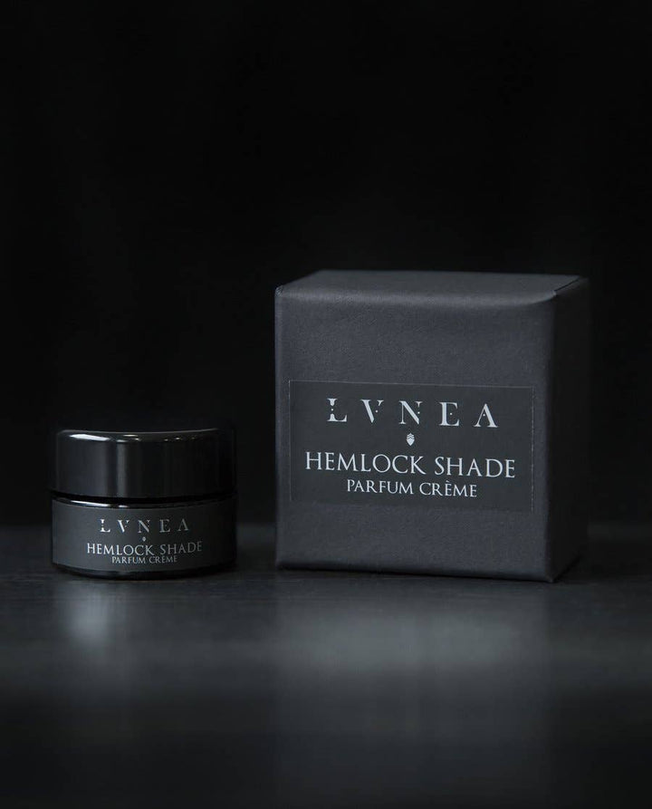 HEMLOCK SHADE Solid Perfume | Hemlock, black spruce, vetiver | LVNEA - Curated Joy | Natural Home
