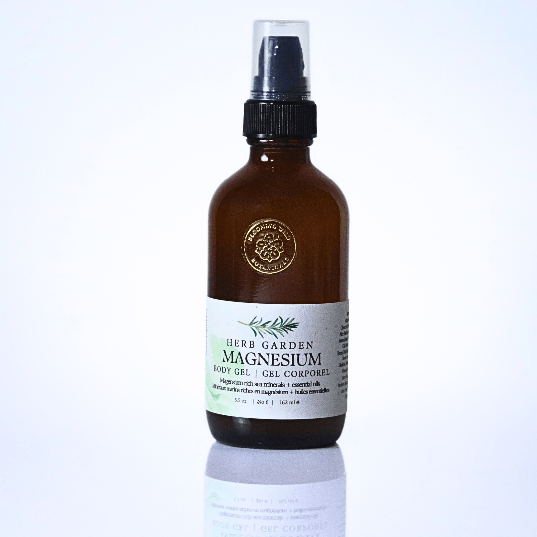 Herb Garden Magnesium Body Gel | Rosemary, Mint - Curated Joy | Natural Home