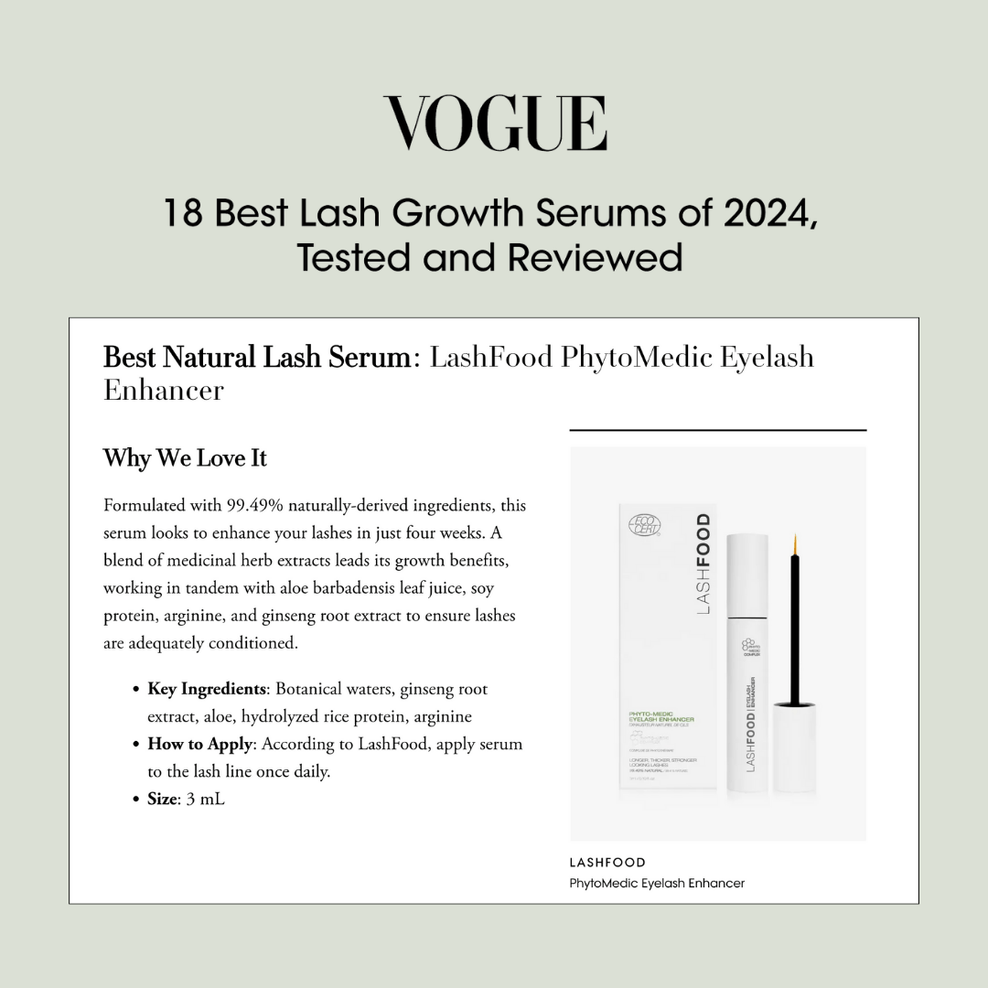 LASHFOOD Eyelash Enhancing Serum | 3 Month Supply - Curated Joy | Natural Home