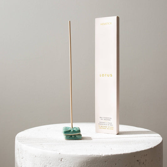 Lotus Essential Oil Incense (Made in Bali) - Curated Joy | Natural Home