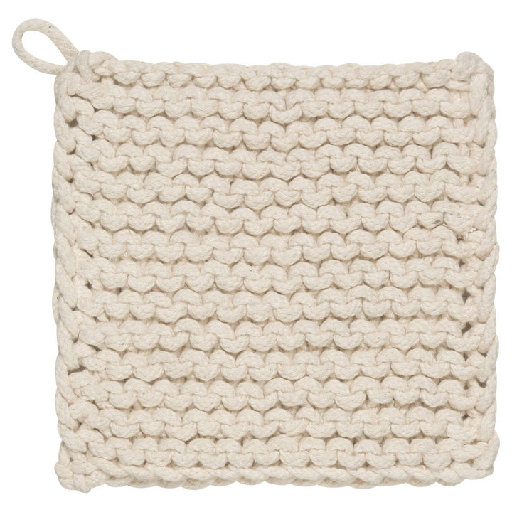 Natural Knit Potholder - Curated Joy | Natural Home