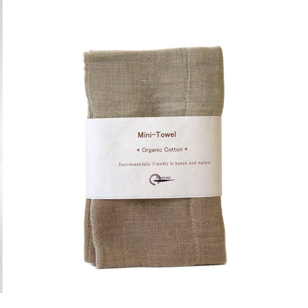 Nawrap Organic Cotton Mini Towel - Curated Joy | Natural Home