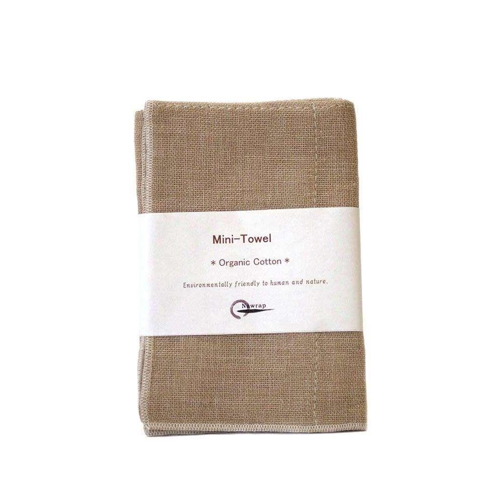 Nawrap Organic Cotton Mini Towel - Curated Joy | Natural Home