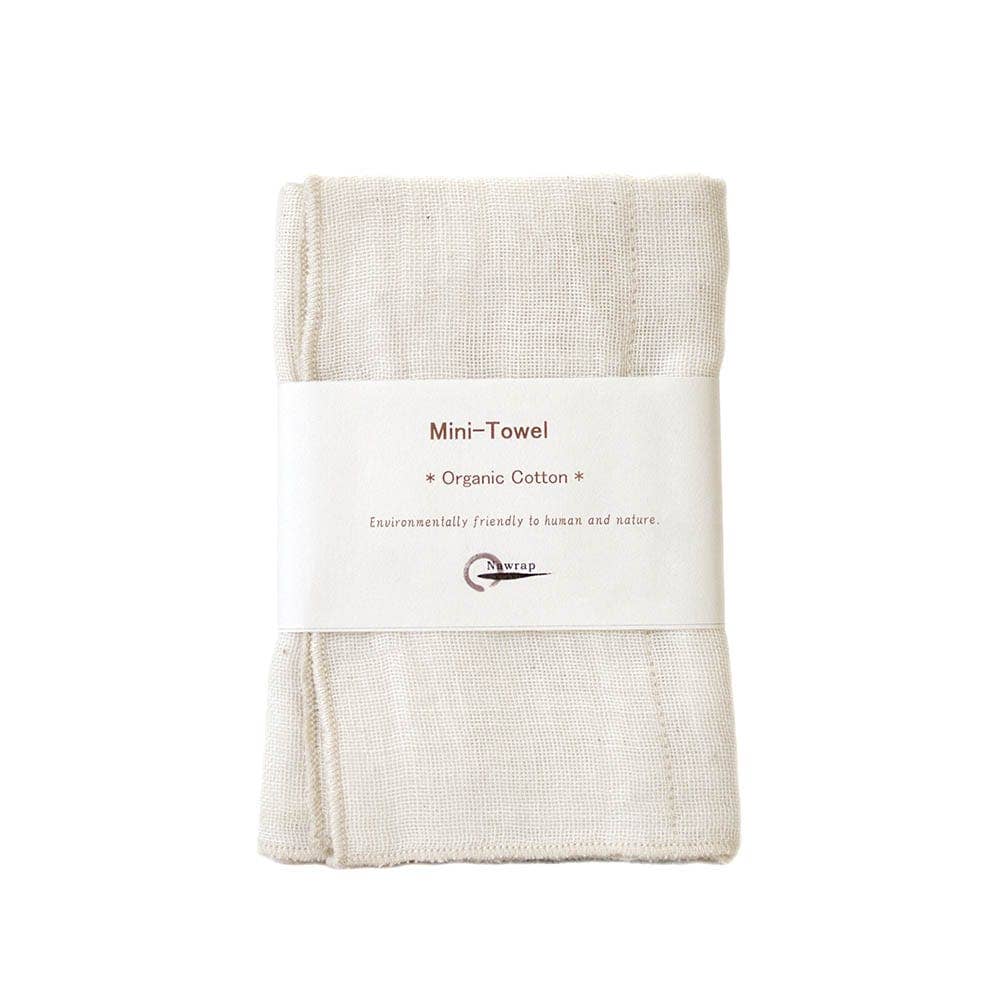 Nawrap Organic Cotton Mini Towel - Curated Joy | Natural Home