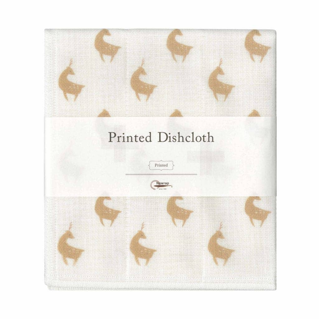 Nawrap Printed Dishcloth | Made in Japan - Curated Joy | Natural Home