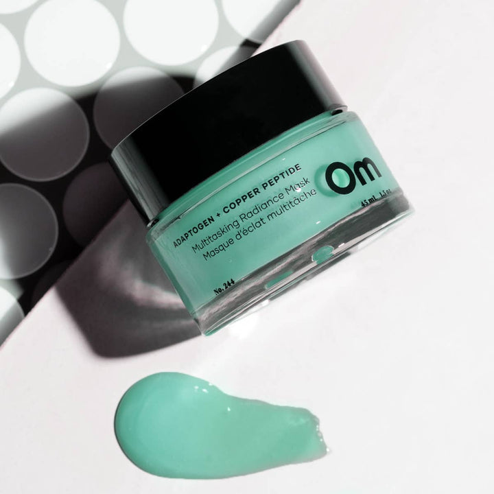 OM ORGANICS - Adaptogen + Copper Peptide Multitasking Radiance Mask - Curated Joy | Natural Home